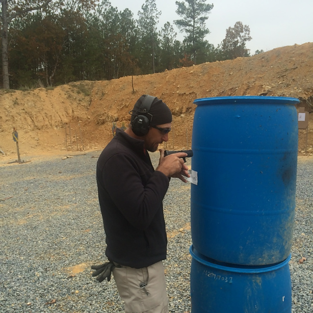 Frank explaining the Shake and Bake exercise